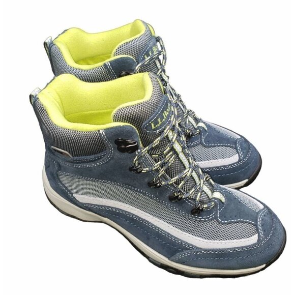 LL Been Primaloft Boots Women Sz 8.5 Medium TEK 2.5 Waterproof Trail Winter Blue - Picture 5 of 12